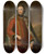 Triptych art skateboard deck of George Knapton Portrait Of Walter Smythe Threequarterlength Wearing Uniform With A Furlined Green Cloak by George Knapton (1698-1778)