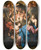 Triptych art skateboard deck of Nol Coypel Christ At Prayer On The Mount Of Olives by Noel Coypel (1628-1707)
