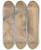Triptych art skateboard deck of Jan Veth Portret Van Mr Willem Robert Veder by Jan Veth (1864-1925)