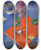 Triptych art skateboard deck of Kuzma Petrovvodkin Still Life With Lilac_2 by Kuzma Petrov Vodkin (1878-1939)