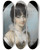 Triptych art skateboard deck of George Engleheart Portrait Of A Lady_2 by George Engleheart (1750-1829)