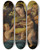 Triptych art skateboard deck of After Agnolo Bronzino Holy Family With Saint John The Baptist by After Agnolo Bronzino (1503-1572)