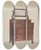 Triptych art skateboard deck of Florence Choate Chest Of Drawers by Florence Choate