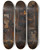 Triptych art skateboard deck of Carl Von Merode Schlosserwerksttte by Carl Von Merode (1853-1909)