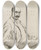 Triptych art skateboard deck of Max Liebermann Selfportrait_1 by Max Liebermann (1847-1935)