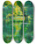 Triptych art skateboard deck of Wadysaw Podkowiski Lake In A Park by Wladyslaw Podkowinski (1866-1895)