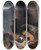 Triptych art skateboard deck of Sir Edwin Henry Landseer Attachment by Sir Edwin Henry Landseer (1802-1873)