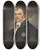 Triptych art skateboard deck of Johan Gustaf Sandberg Gabriel Poppius 17701856 Minister Of State President Of The Chamber Of Commerce by Johan Gustaf Sandberg (1782-1854)