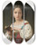 Triptych art skateboard deck of William Bouguereau Le Livre Dheures by William Bouguereau (1825-1905)