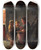 Triptych art skateboard deck of Carl Bloch Et Maaltid by Carl Bloch (1834-1890)