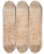 Triptych art skateboard deck of Bernardino Poccetti The Assumption Of The Virgin by Bernardino Poccetti (1548-1612)