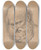 Triptych art skateboard deck of David Humbert De Superville Kop Van Een Grijsaard by David Humbert De Superville (1770-1849)