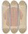 Triptych art skateboard deck of Virginia Berge Shirt_1 by Virginia Berge