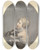 Triptych art skateboard deck of Hugh Douglas Hamilton William Evelyn Of St Clere Kent Holding A Spaniel by Hugh Douglas Hamilton (1739-1808)