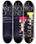 Triptych art skateboard deck of National Institutes Of Health The Structure And Evolution Of Genes by National Institutes Of Health (1887)
