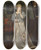 Triptych art skateboard deck of Rogelio De Egusquiza Dame Betrachtet Ein Bild by Rogelio De Egusquiza (1845-1915)