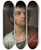 Triptych art skateboard deck of Jeansimon Berthlemy Augustin Chron 17601811 Dans Le Rle De Fabius by Jean Simon Berthelemy (1743-1811)