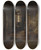 Triptych art skateboard deck of Eilif Peterssen Interior From A Cowshed by Eilif Peterssen (1852-1928)