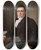 Triptych art skateboard deck of Christoffer Wilhelm Eckersberg Portrait Of The Merchant Joseph Raphael by Christoffer Wilhelm Eckersberg (1783-1853)
