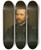 Triptych art skateboard deck of George Peter Alexander Healy Albert James Myer by George Peter Alexander Healy (1813-1894)