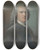 Triptych art skateboard deck of Jeanmarc Nattier Portrait Of A Gentleman by Jean Marc Nattier (1685-1766)