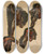 Triptych art skateboard deck of Jozef Brandt Studies Of Figures For The Painting Tartars Flight by Jozef Brandt (1841-1915)