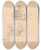 Triptych art skateboard deck of Jzef Simmler Szkice Hucuw by Jozef Simmler (1823-1868)