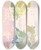 Triptych art skateboard deck of Edvard Weie Farvestudie Til Langeliniebilledet by Edvard Weie (1879-1943)