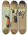 Triptych art skateboard deck of Paul Srusier La Fte Dieu Huelgoat by Paul Serusier (1864-1927)