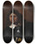 Triptych art skateboard deck of Bartholomeus Van Der Helst Portrait Of A Gentleman by Bartholomeus van der Helst (1613-1670)