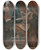 Triptych art skateboard deck of Hubert Landa Auferweckung Der Tochter Des Jarus by Hubert Landa (1870-1938)