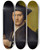 Triptych art skateboard deck of Giovanni Francesco Penni Portrait Of A Young Man by Giovanni Francesco Penni