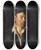 Triptych art skateboard deck of Frank Duveneck Portrait Of A Man Richard Creifelds by Frank Duveneck (1848-1919)