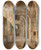 Triptych art skateboard deck of Franoismarius Granet Ermite Agenouill Sous Des Votes by Franois-Marius Granet (1775-1849)