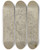 Triptych art skateboard deck of Jakob Becker Tree_7 by Jakob Becker (1810-1872)