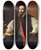 Triptych art skateboard deck of Caravaggio Portrait Of Pope Urban Viii by Caravaggio (1571-1610)