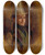 Triptych art skateboard deck of Sir George Hayter Henry Winston Barron Mp by Sir George Hayter (1792-1871)