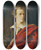Triptych art skateboard deck of Wilhelmine Hgel Der Schauspieler Josef Lewinsky by Wilhelmine Hogel (1849-1929)