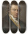 Triptych art skateboard deck of Johan Gustaf Sandberg Johan Niklas Bystrm 17831848 by Johan Gustaf Sandberg (1782-1854)