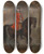 Triptych art skateboard deck of John Wootton Portrait Of A Man On Horseback_2 by John Wootton (1686-1765)