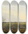 Triptych art skateboard deck of Pieter Gerardus Van Os Distant View Of The Meadows At Sgraveland by Pieter Gerardus Van Os (1776-1836)