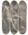 Triptych art skateboard deck of James Barry Philoctetes In The Island Of Lemnos by James Barry (1741-1806)