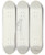 Triptych art skateboard deck of John Flaxman Mrs Siddons Full Length Profile Standing With Arms Over Her Head Holding A Veil by John Flaxman (1755-1826)