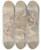 Triptych art skateboard deck of Thomas Rowlandson The Ascension by Thomas Rowlandson (1756-1827)