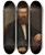 Triptych art skateboard deck of Jzef Simmler Portrait Of Ksawery Skrzyski by Jozef Simmler (1823-1868)