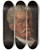 Triptych art skateboard deck of Jacek Malczewski Head Of A Man by Jacek Malczewski (1854-1929)