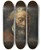 Triptych art skateboard deck of Jeanbaptiste Carpeaux Portrait Of Bruno Chrier by Jean-Baptiste Carpeaux (1827-1875)