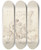 Triptych art skateboard deck of Henry Tresham Study Of A Centaur And A Satanic Figure by Henry Tresham (1750-1814)