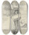 Triptych art skateboard deck of August Alleb Studie Van Een Staande Boerin Met Een Mand by August Allebe (1838-1927)
