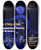 Triptych art skateboard deck of National Institutes Of Health Immunopathogenic Mechanisms Of Hiv Infection by National Institutes Of Health (1887)
